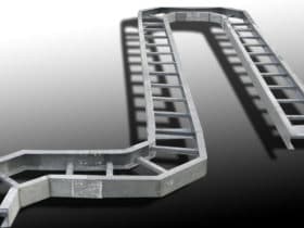 FRP CABLE TRAY 001